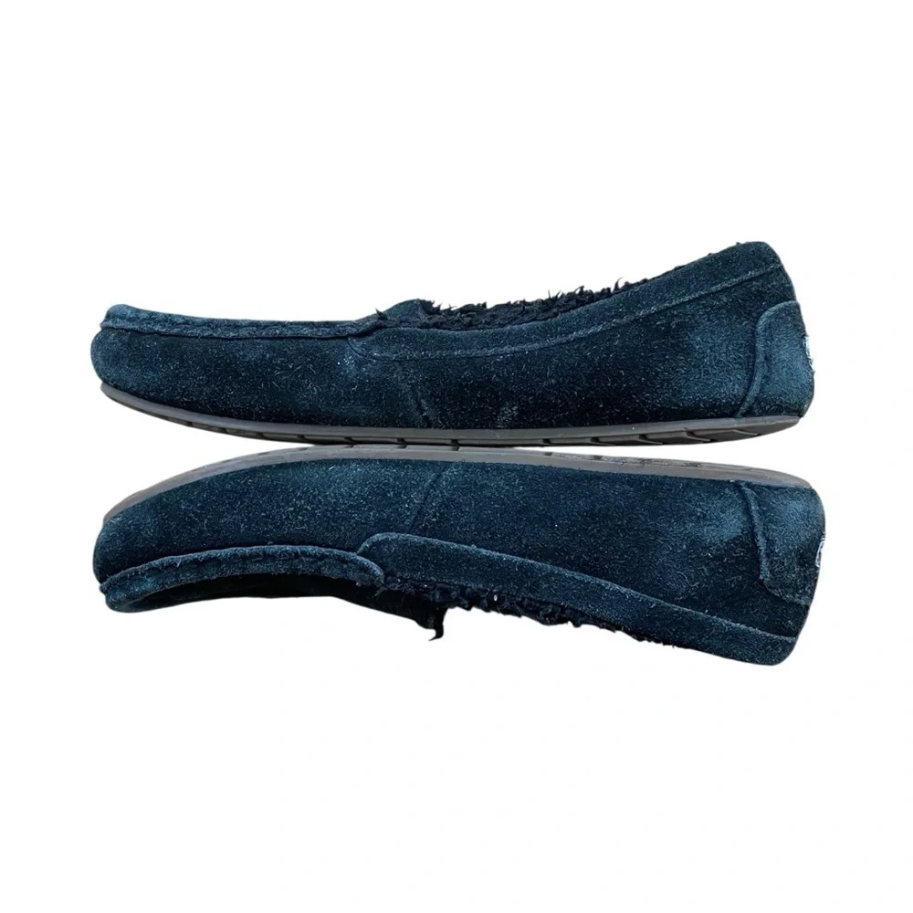 4/$25 Koolaburra by Ugg Black Moccasin Slippers Boy's Size 4 Black Slip On Shoes